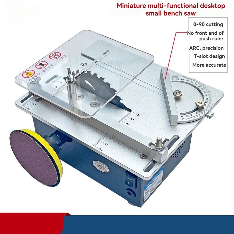 Mini 120W Bench Saw Adjustable - Mini Table Saw For Woodworking review and price