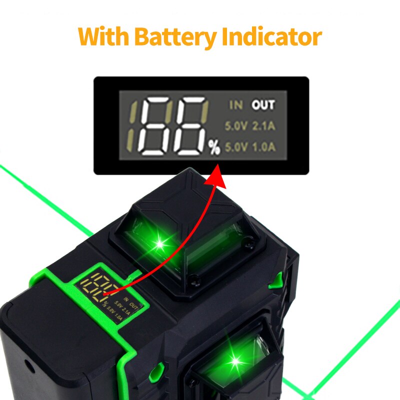 FEIDSIDE 16/12 Lines 4D/3D Las - Laser Level 16 Lines 4D Green review and price