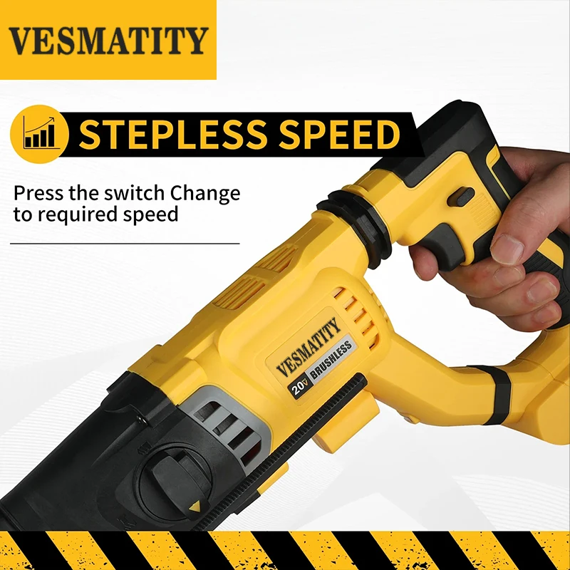 Vesmatity Brushless Cordless H - Brushless Cordless Electric Drill 18V review and price
