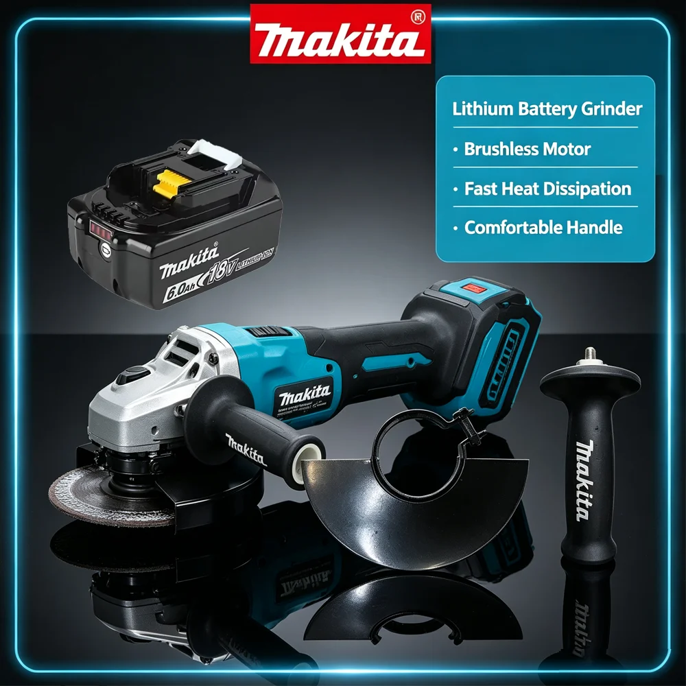 Makita DGA404 125mm Brushless  - Brushless Angle Grinder Battery Powered review and price