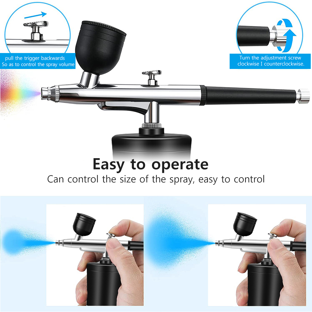 Rechargeable Mini Airbrush Kit - Airbrush Kit With Mini Compressor review and price
