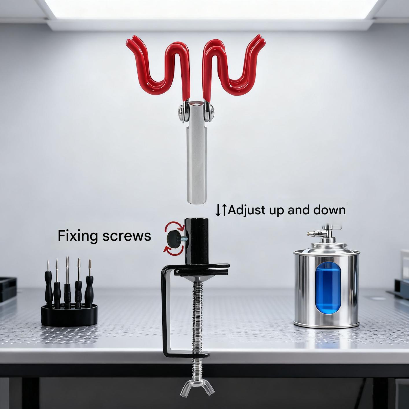 Airbrush Holder Gravity Stand  - Airbrush Kit With Mini Compressor review and price