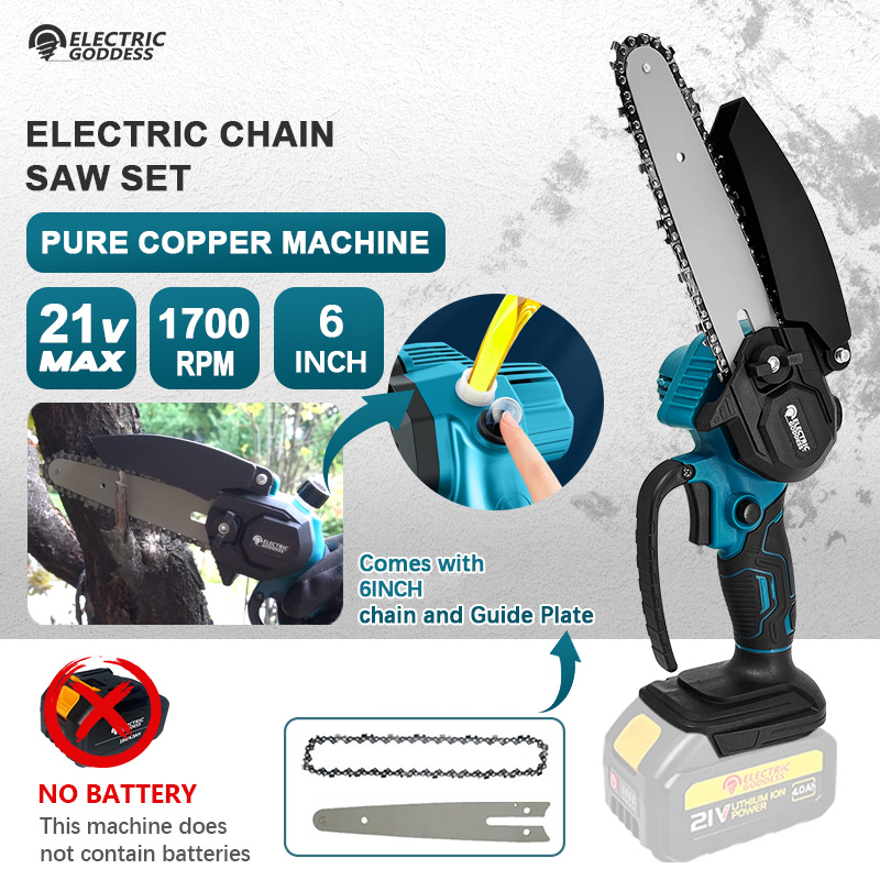 1700RPM 6 Inch Mini Cordless E - Mini Electric Chainsaw 6 Inch review and price