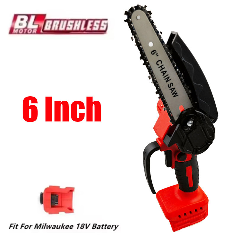 Fit for Milwaukee 18V Battery  - Mini Electric Chainsaw 6 Inch review and price