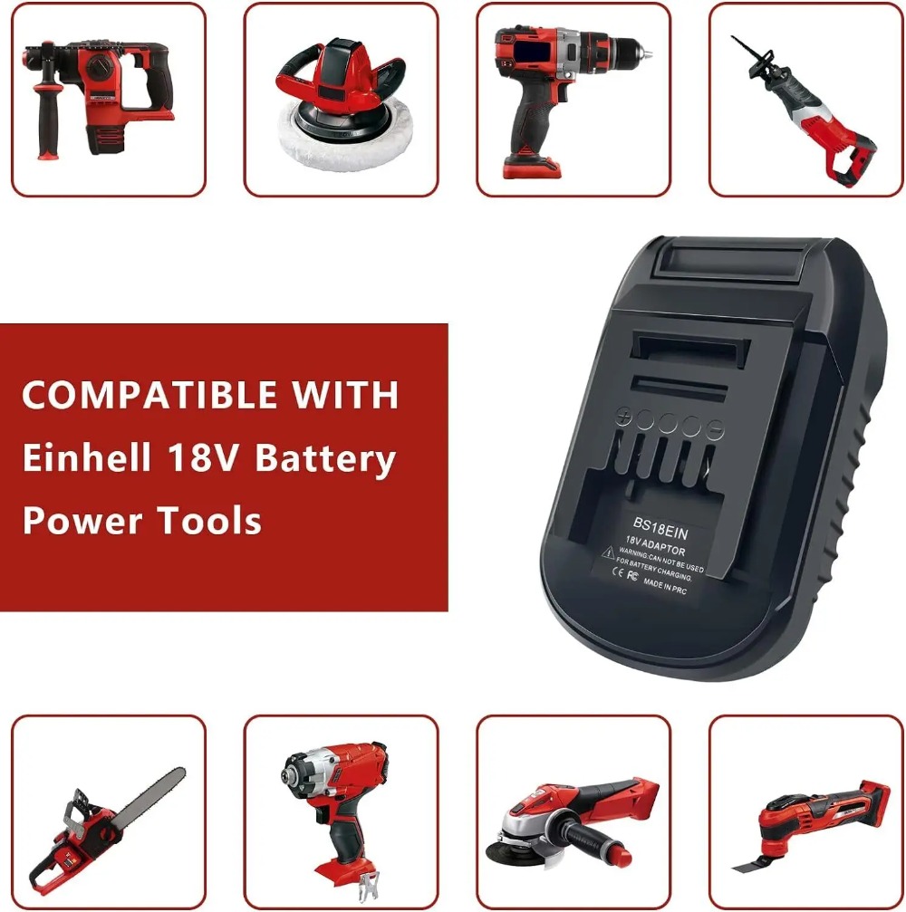 BS18EIN Battery Adapter for Bo - Brushless Cordless Electric Drill 18V review and price