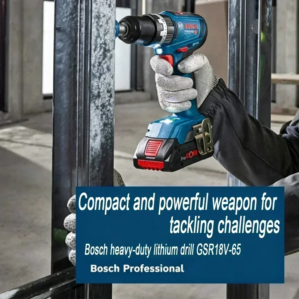 Bosch GSR 18V-65 Brushless Cor - Brushless Cordless Electric Drill 18V review and price