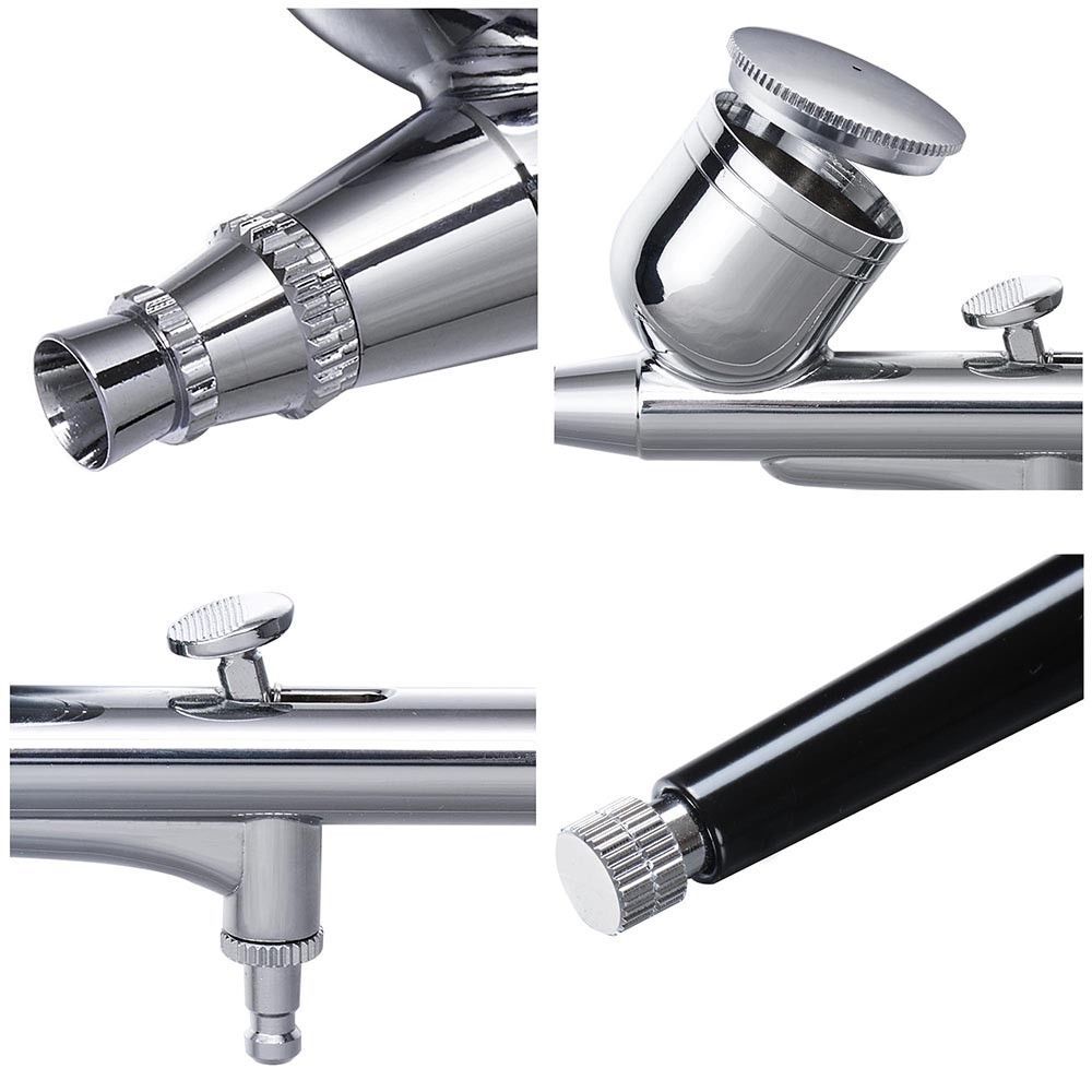 Gravity Dual-action Mini Airbr - Airbrush Kit With Mini Compressor review and price