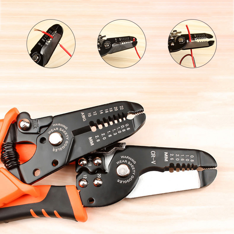 175mm Stripping Crimping Plier - Automatic Wire Stripper Cutter review and price