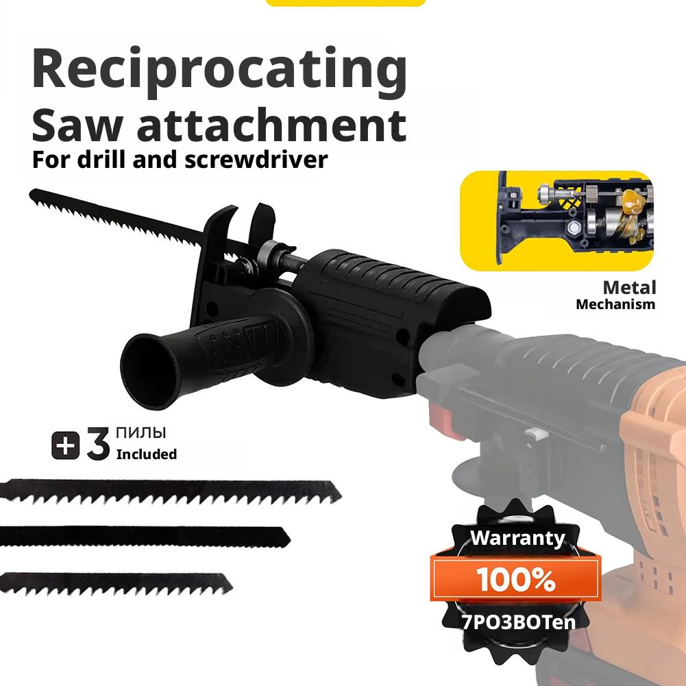 Reciprocating Saw Adapter Elec - Reciprocating Saw Attachment Drill review and price
