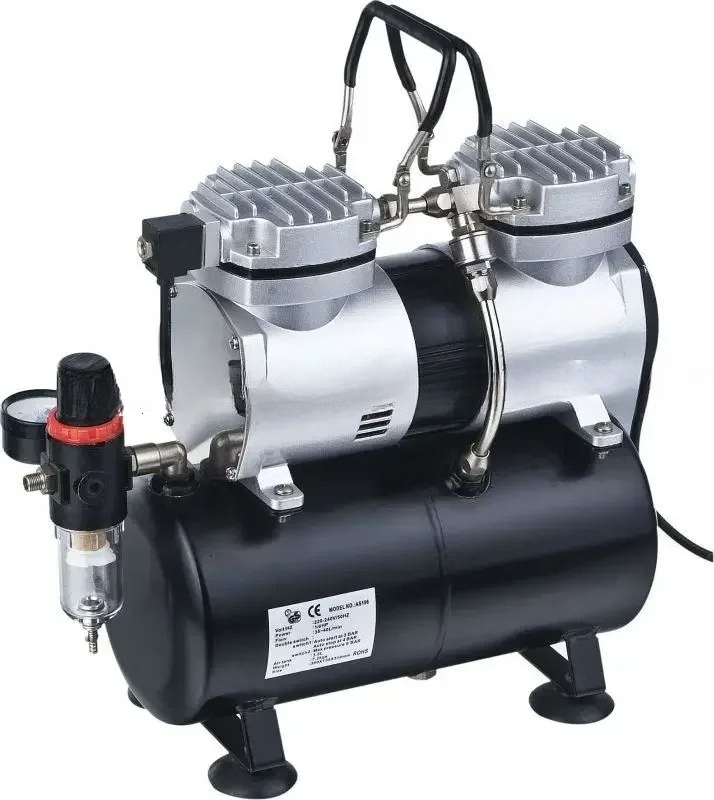 For AS196 Mini Airbrush Compre - Airbrush Kit With Mini Compressor review and price