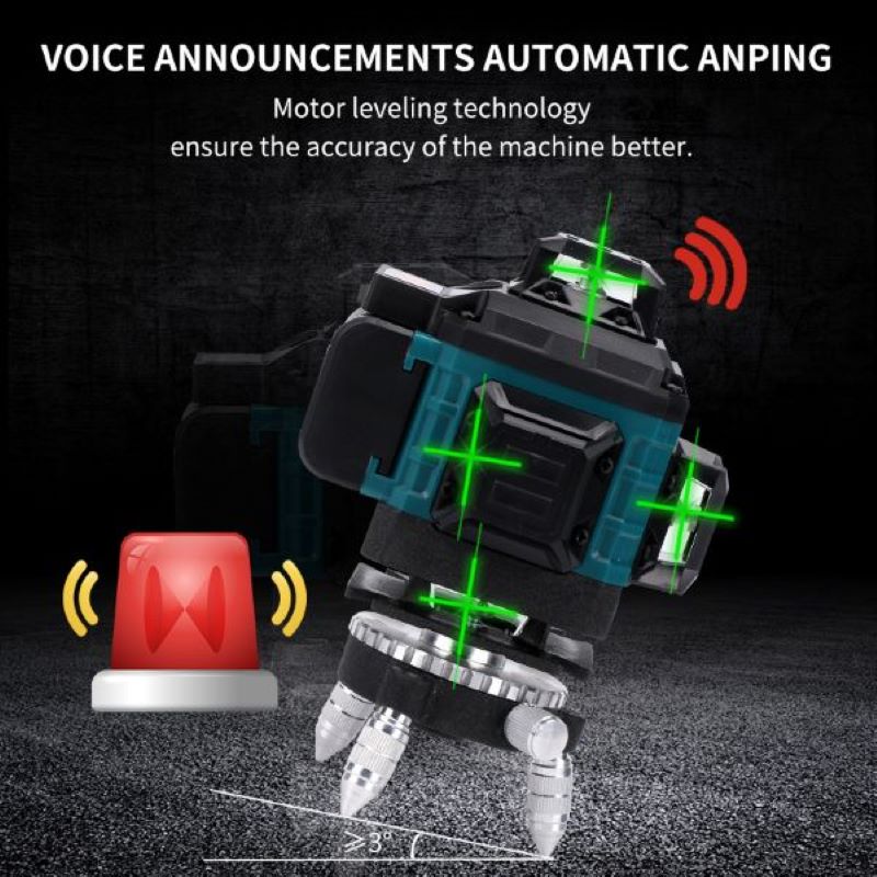 Digital 16 Line 4d Green Whole - Laser Level 16 Lines 4D Green review and price