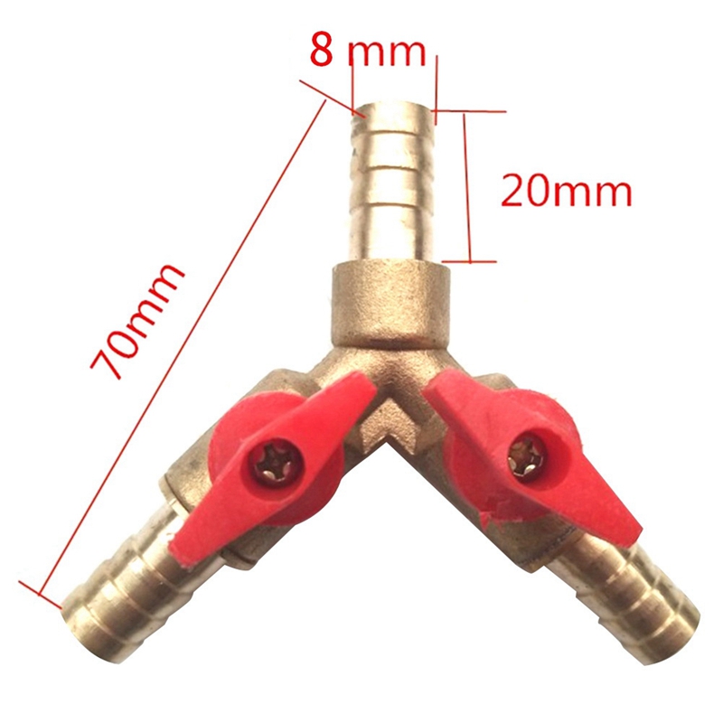 4Pcs 3 Way Shut Off Ball Valve - Garden Tools review and price